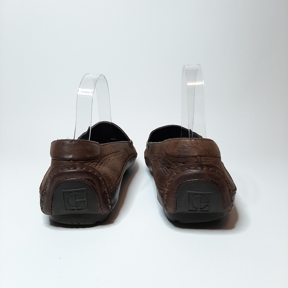 Cole Haan Brown Leather Driving Loafers Size 10 - Picture 3 of 11